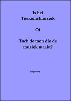 Voorzijde Toekomstmuziek